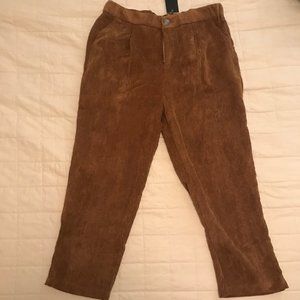 Nasty Gal Brown Corduroy Pants